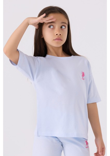 Kız Çocuk Açık Lila Bermuda Takım fiyatları