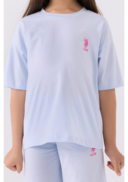 Kız Çocuk Açık Lila Bermuda Takım fırsatları