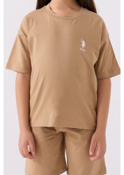 Kız Çocuk Vizon Bermuda Takım fırsatları