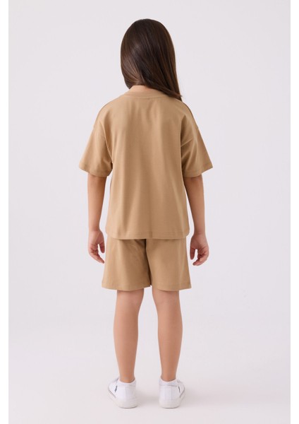 Kız Çocuk Vizon Bermuda Takım indirimleri
