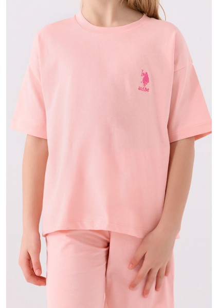 Kız Çocuk Canlı Pudra Bermuda Takım fırsatları