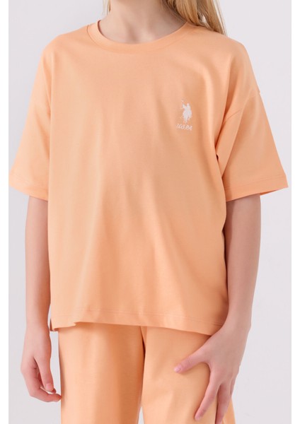 Kız Çocuk Somon Bermuda Takım fırsatları