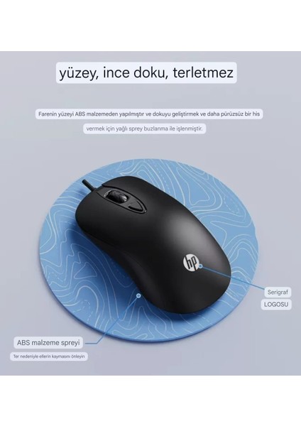 KM100 Kablolu Türkçe Q Klavye & Mouse Set Siyah (Ramwhite Türkiye Garantili)