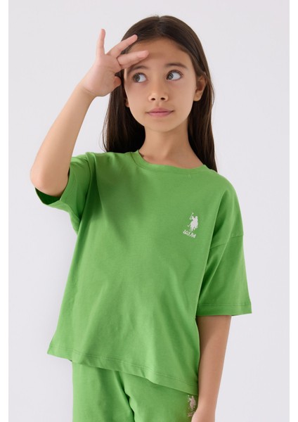 Kız Çocuk Yeşil Bermuda Takım fiyatları