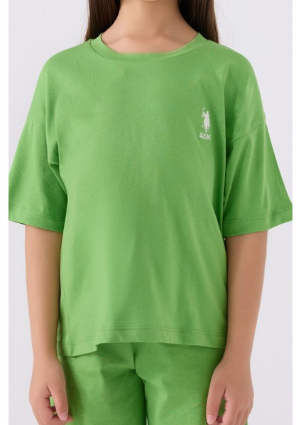 Kız Çocuk Yeşil Bermuda Takım fırsatları