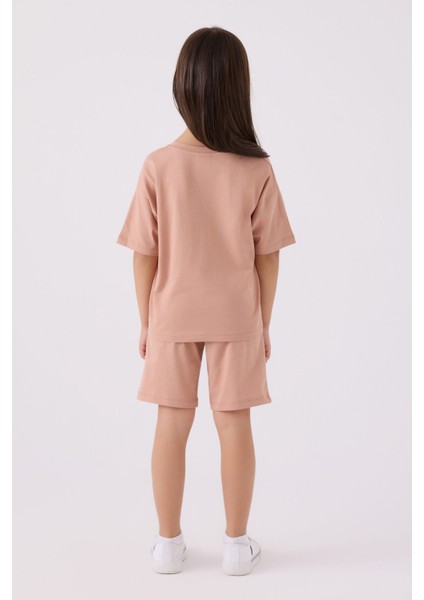 Kız Çocuk Kapuçino Bermuda Takım indirimleri