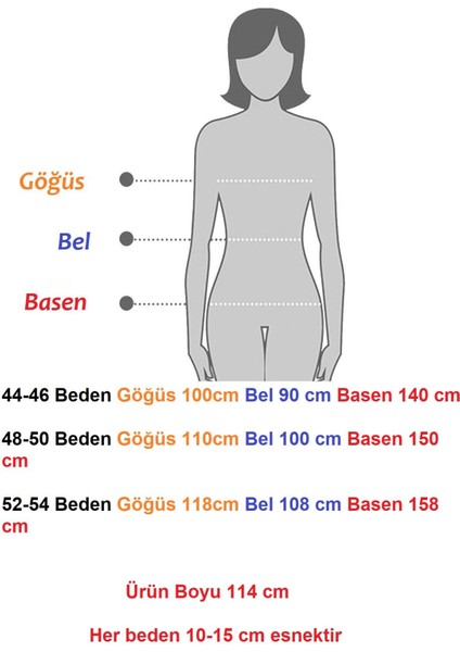 Yazlık Cepli Büyük Beden Rahat Elbise 25B-2545