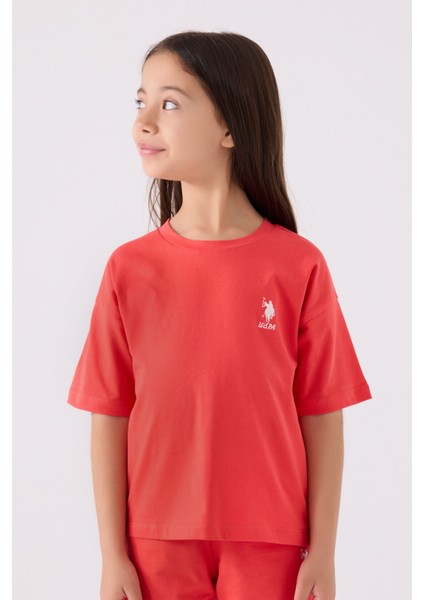 Kız Çocuk Nar Çiçeği Bermuda Takım fiyatları