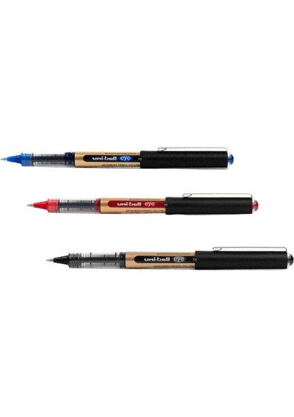 Uniball. Uniball Eye Broad 1.0 Roller Kalem ( Mavi-Kırmızı-Siyah )