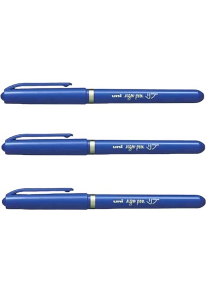 Uniball. Unıball Mitsubishi Sign Pen 1.0 Akrilik Uçlu Imza Kalemi Mavi ( Üç Adet )