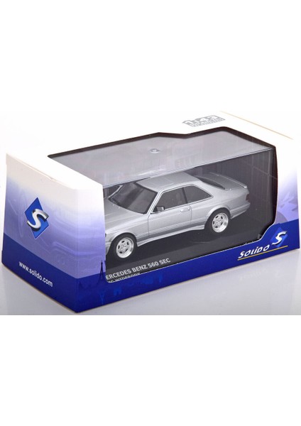 1:43 Solido 2008 Mercedes Benz 560 Sec Amg Wide Body modelleri