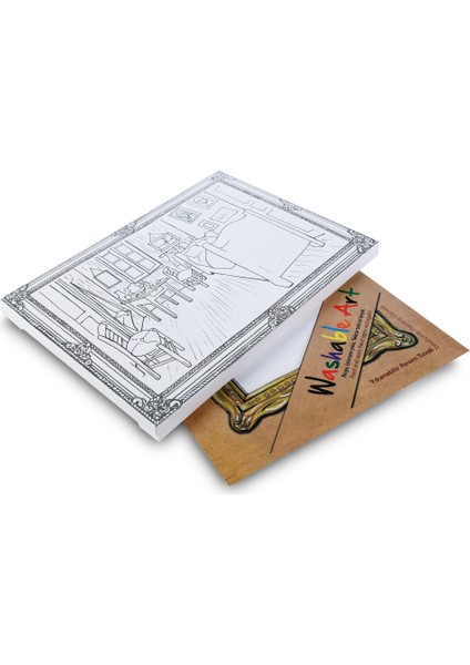 Washable Art 2'li Set | Vincent Van Gogh - Room At Arles, Carioca Joy 12'li Boya Kalemi, 25X35