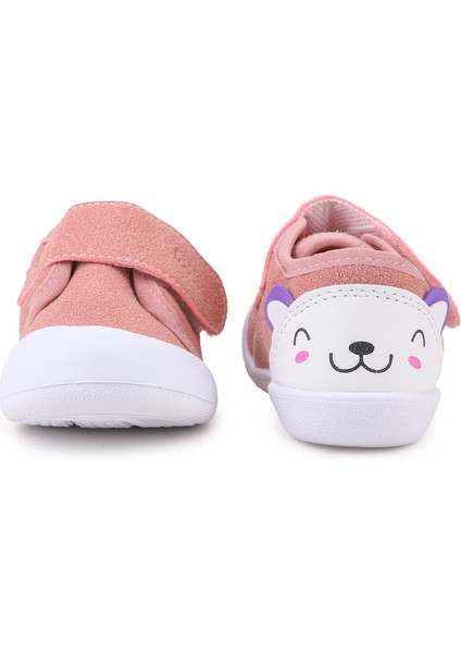 Catly Cırtlı Kız Bebek Ilk Adım Panduf Ayakkabı
