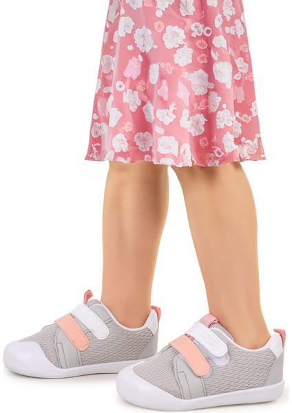 Textile Cırtlı Kız Bebek Spor Ayakkabı