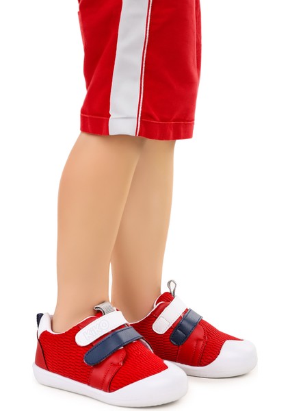 Textile Cırtlı Erkek Bebek Spor Ayakkabı