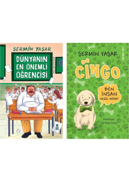 Dünyanın En Önemli Öğrencisi - Cingo 2 Kitap - Şermin Yaşar