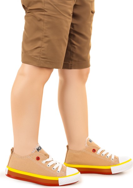 Tinna Bağcıklı Erkek Çocuk Keten Spor Ayakkabı