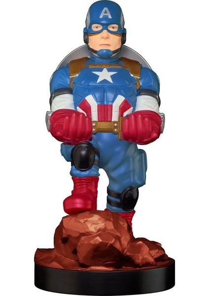 Cable Guys Marvel Captain America Telefon ve Joystick Tutma Standı 21 cm