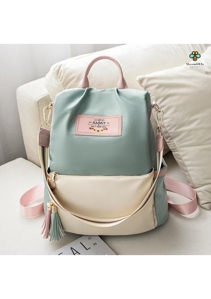 Oxford Kumaş Sırt Çantası Küçük Sırt Çantası Öğrenci Tablet Sırt Çantası (Yurt Dışından)