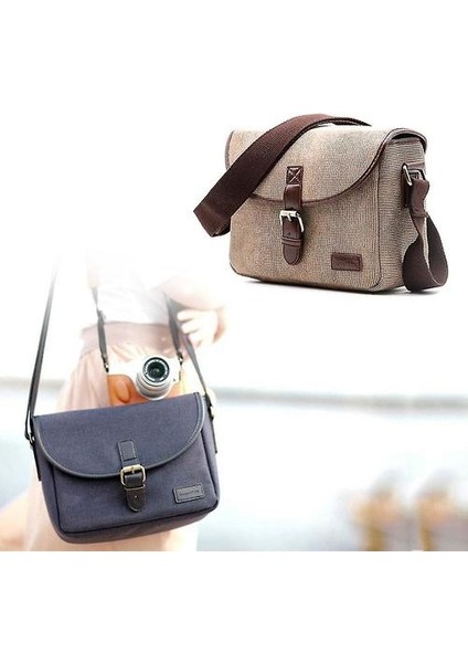 Kamera Çantası Slr/dslr Gadget Şık Retro Omuz Taşıyan Fotoğraf Aksesuar Dişli Kılıfı (Yurt Dışından) fırsatları