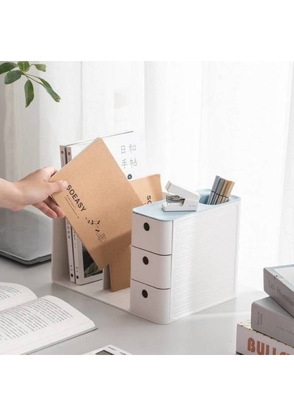 Masaüstü Kitap Dosya Depolama Kutusu, Öğrenci Çekici Rafı, Office Good Things Masa Organizatör Kutusu (Yurt Dışından) modelleri