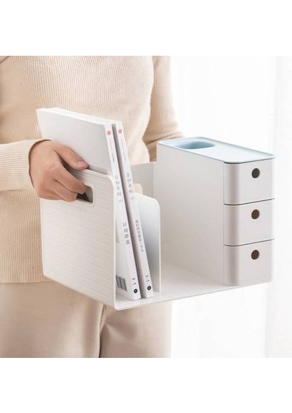 Masaüstü Kitap Dosya Depolama Kutusu, Öğrenci Çekici Rafı, Office Good Things Masa Organizatör Kutusu (Yurt Dışından) indirimleri