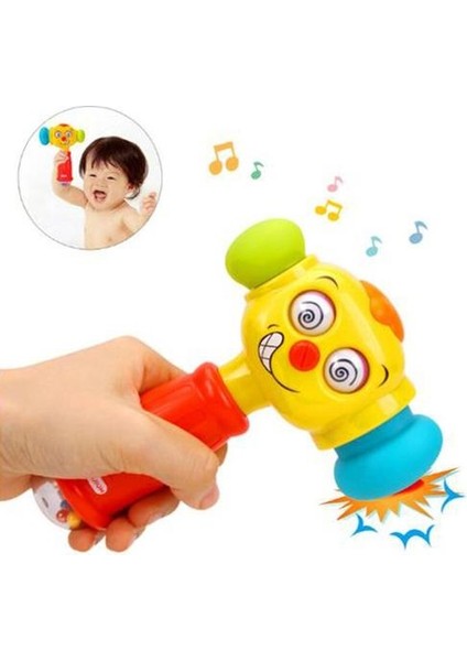 Müzik Işıkları Ile Çekiç Oyuncak Oyna Komik Ses Erken Eğitim Oyuncakları Hediye Çocuk Müzik Parti Oyuncakları | Oyuncak Müzik Enstrümanı (Yurt Dışından)