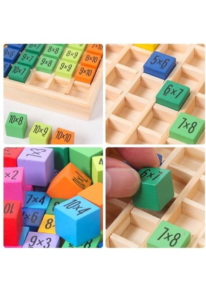 Matematik Aritmetik Oyuncaklar 99 Çarpma Ahşap Yapı Taşları Eğitim Oyuncakları Çocuklar Için Yardımcı Öğretim | Matematik Oyuncakları (Yurt Dışından)