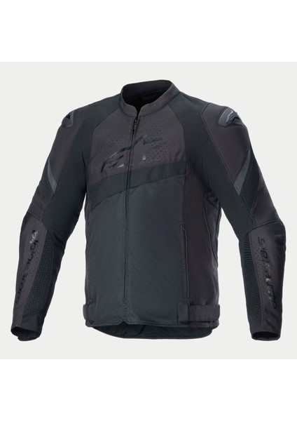 T-Gp Plus R V4 Air Korumalı Motosiklet Montu Siyah / Siyah