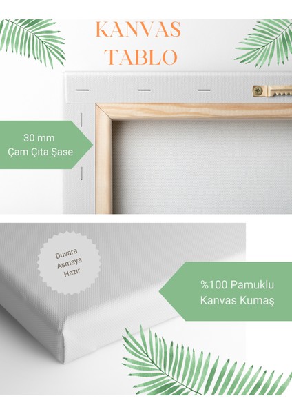 Be Happy Minimalist Kanvas Tablo - Bebek Odası Dekorasyon - Çocuk Odası Tablo fırsatları