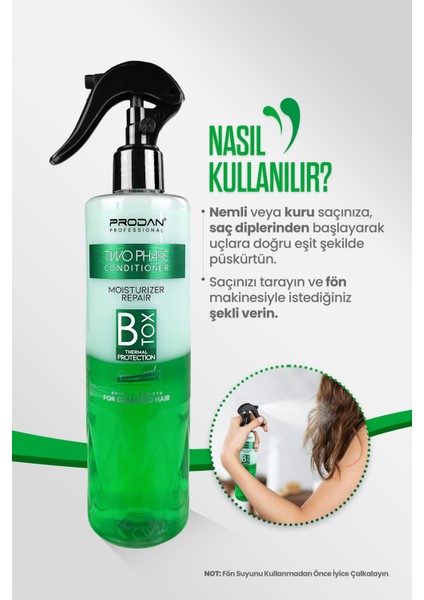 B-Tox Fön Suyu | Çift Fazlı | Onarıcı Bakım | Isı KORUYUCU-400 ml fiyatları
