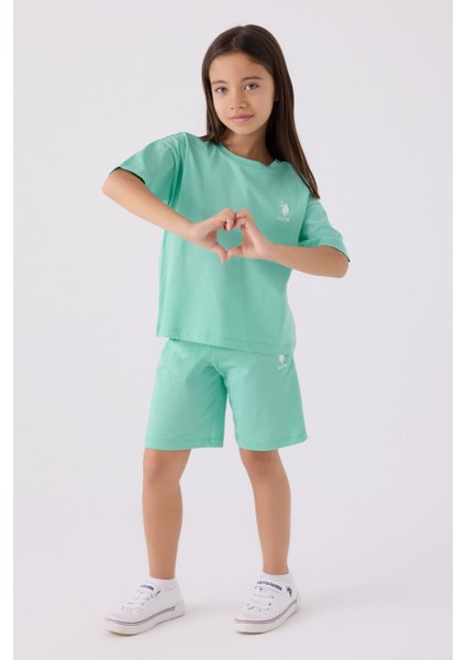 Kız Çocuk Mint Bermuda Takım fiyatları