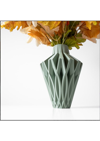 Geometrik Yeşil Vazo fiyatları