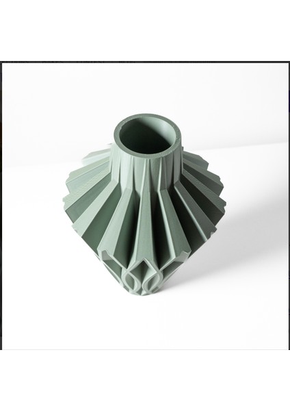 Geometrik Yeşil Vazo modelleri