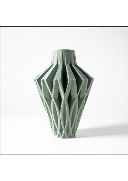 Geometrik Yeşil Vazo fırsatları