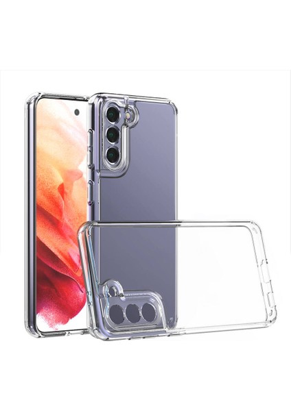 Galaxy S21 Fe Uyumlu Alt Kılıf Coss Kapak-Renksiz
