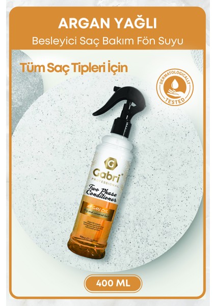 Argan Yağlı Besleyici Onarıcı Saç Bakım Spreyi Fön Suyu 400 ml modelleri