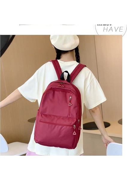 Öğrenci Sırt Çantası Naylon Açık Hava Seyahati Sırt Çantası (Yurt Dışından) fiyatları