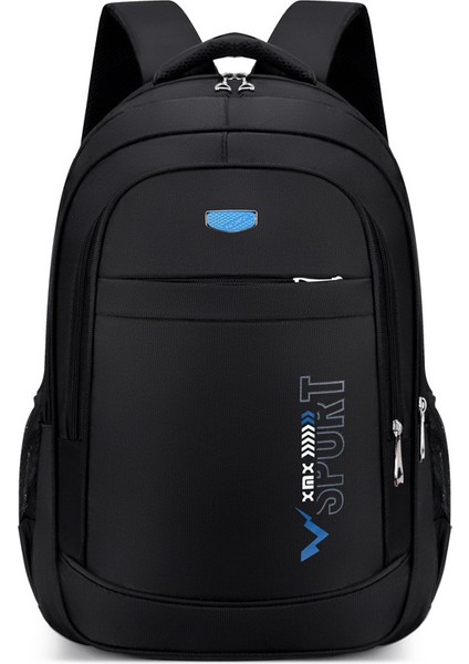 Büyük Kapasiteli Hafif Dokulu Sırt Çantası Oxford Kumaş Öğrenci Okul Çantası Erkek Rahat Spor Seyahat Sırt Çantası (Yurt Dışından)