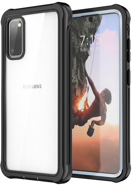 Samsung Galaxy S20 Pet Koruyucu Film Için Kılıf Tamamen Şeffaf Damla (Yurt Dışından)