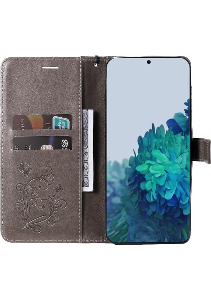 Samsung Galaxy S22 Artı Pu Deri Flip Kickstand Darbeye ile (Yurt Dışından)