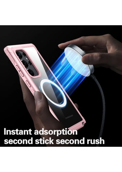 Samsung Galaxy S24 Ultra 360 Için Miracase Manyetik Kılıf Her Şey Dahil ve (Yurt Dışından) modelleri