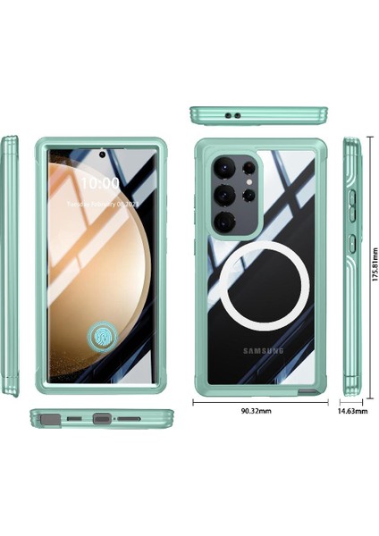 Samsung Galaxy S24 Ultra 360 Için Miracase Manyetik Kılıf Her Şey Dahil ve (Yurt Dışından) indirimleri