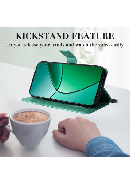Realme 12 Artı Pu Deri Flip Kickstand Darbeye Kapak Kapak Için Kılıf (Yurt Dışından) modelleri