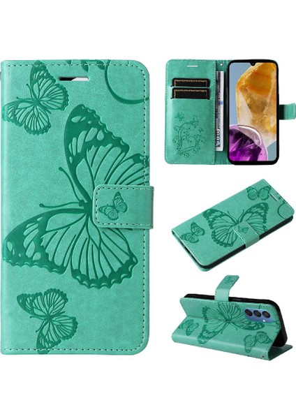 Samsung Galaxy M15 Için KILIF/F15 5g Darbeye Kapak Pu ile Manyetik Kapak (Yurt Dışından)