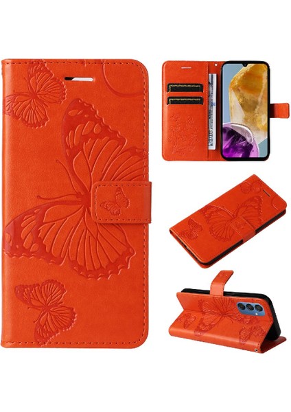 Samsung Galaxy M15 Için KILIF/F15 5g Darbeye Kapak Pu ile Manyetik Kapak (Yurt Dışından)
