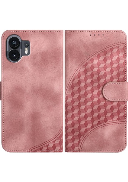 Nothing Kılıf Telefon 2 Flip Iş Manyetik Kart Tutucu Pu Deri (Yurt Dışından)
