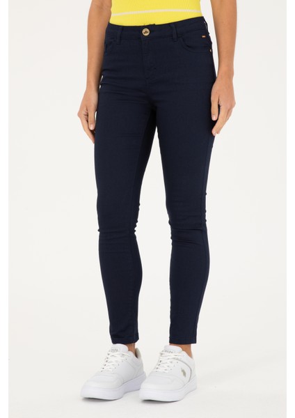 Kadın Lacivert Pantolon (Kanvas-Chino) 50281692-VR033 fiyatları