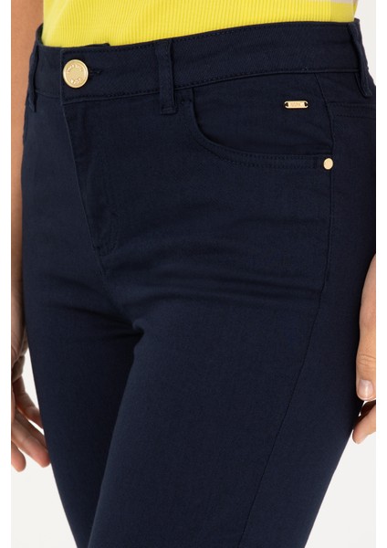 Kadın Lacivert Pantolon (Kanvas-Chino) 50281692-VR033 indirimleri