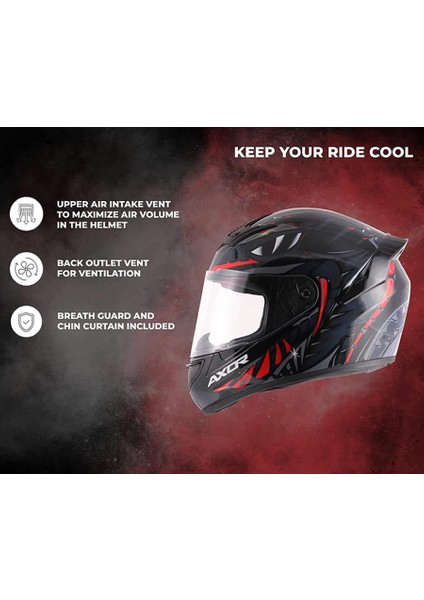 Rage Python Siyah Gri Kask